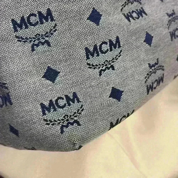 MCM Denim Tote w/COA - Picture 5 of 13
